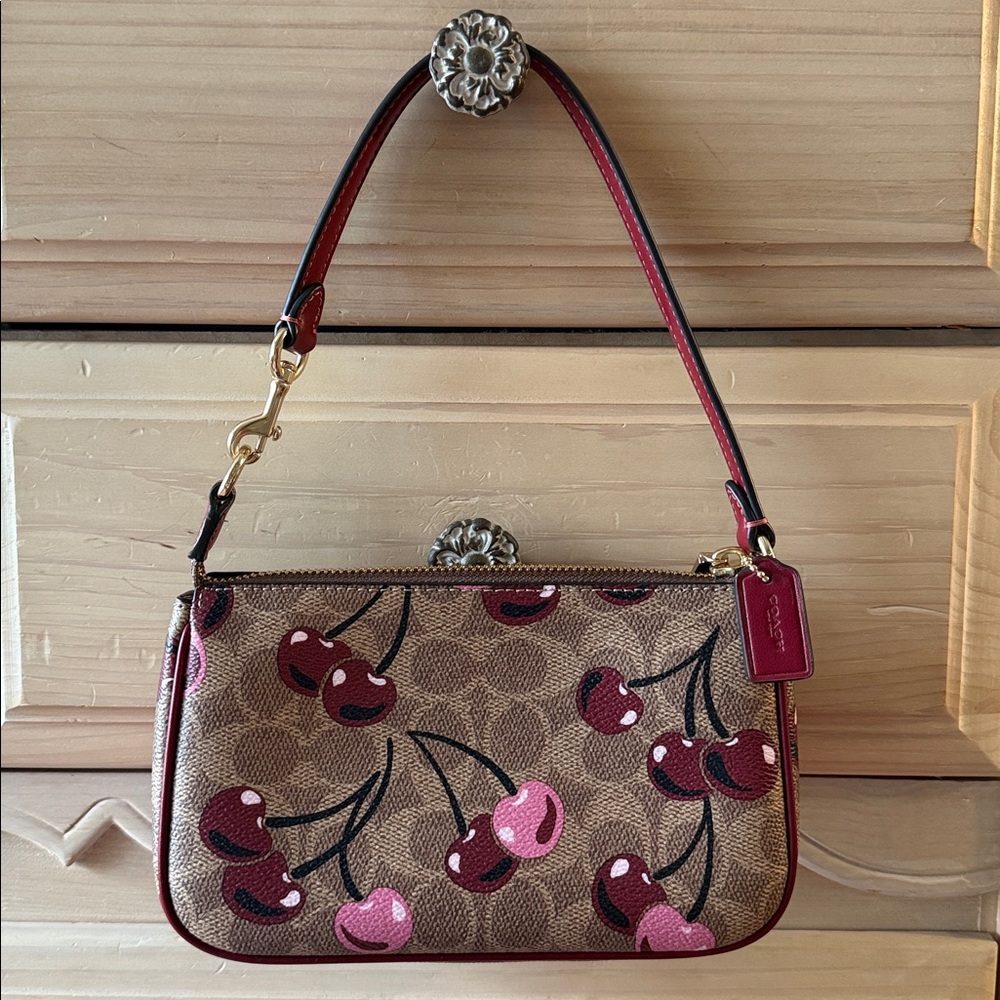 Coach Nolita 19 Cherry Print Shoulder Bag(99% new) - Picture 2 of 5